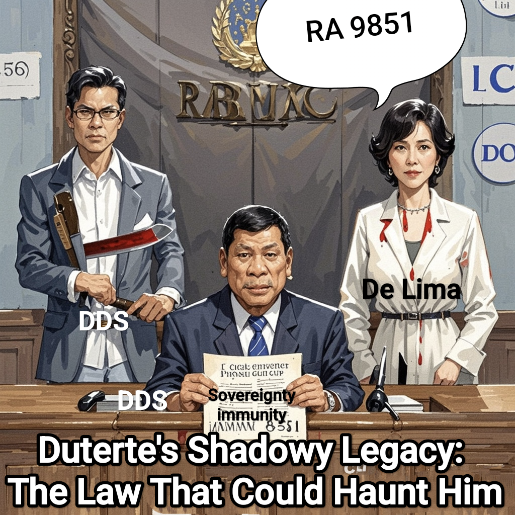 The Law That Could Haunt Duterte: How RA 9851 Keeps ICC Prosecution ...