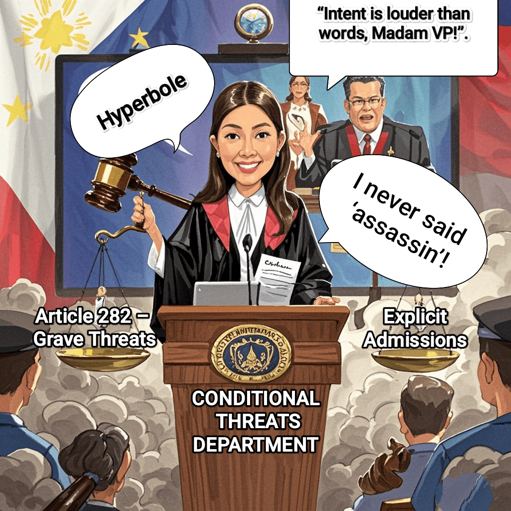 No Joke, No Assassin? Sara Duterte’s Controversial Remarks and the Law