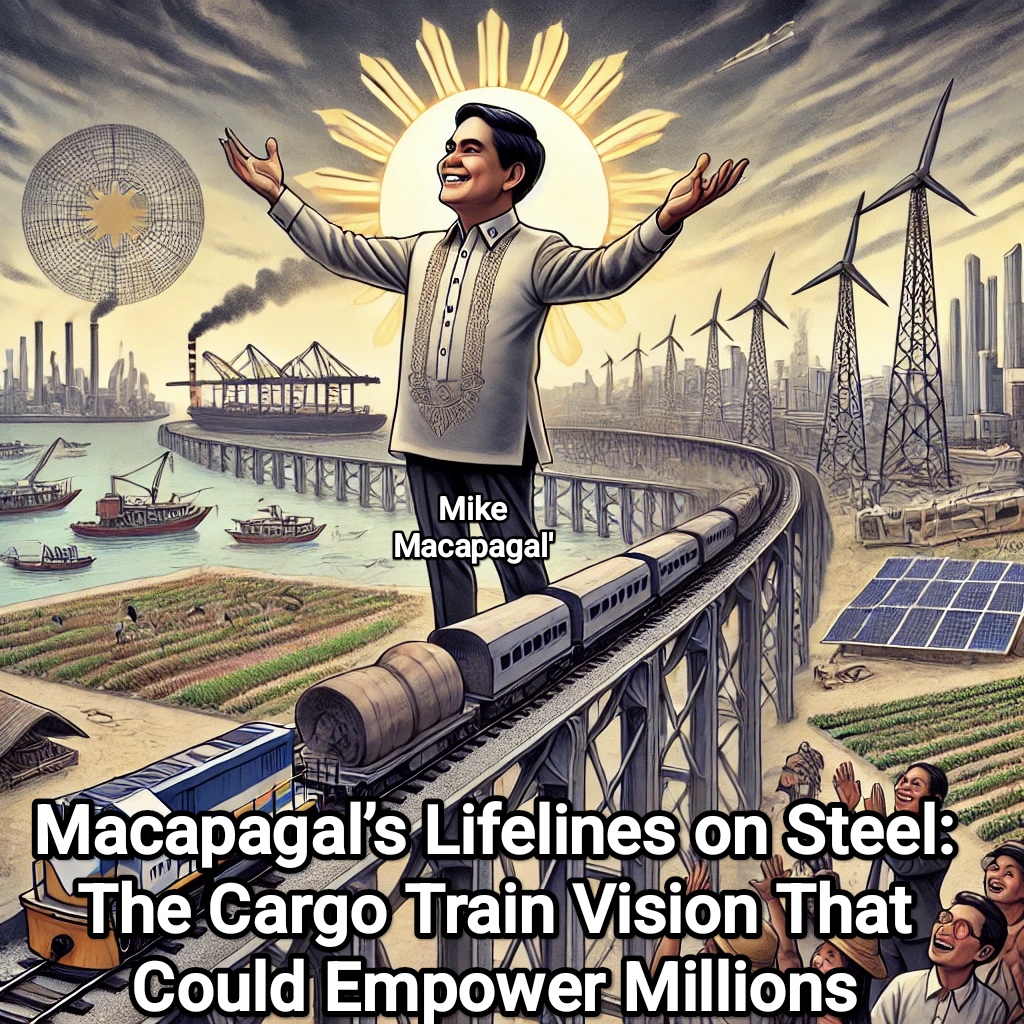 Macapagal’s Lifelines on Steel: The Cargo Train Vision That Could Empower Millions