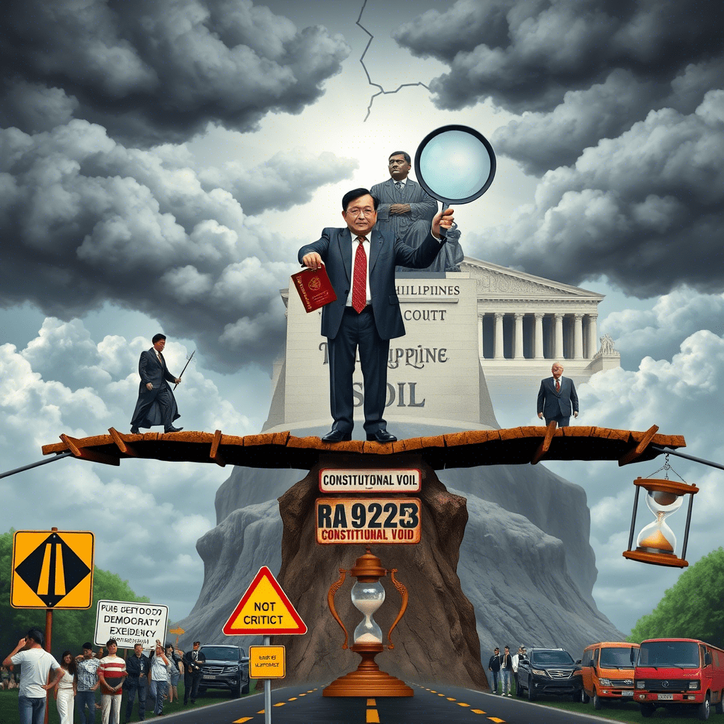 The Citizenship Dilemma: Erwin Tulfo and the Constitutional Roadblock to a Senate Run