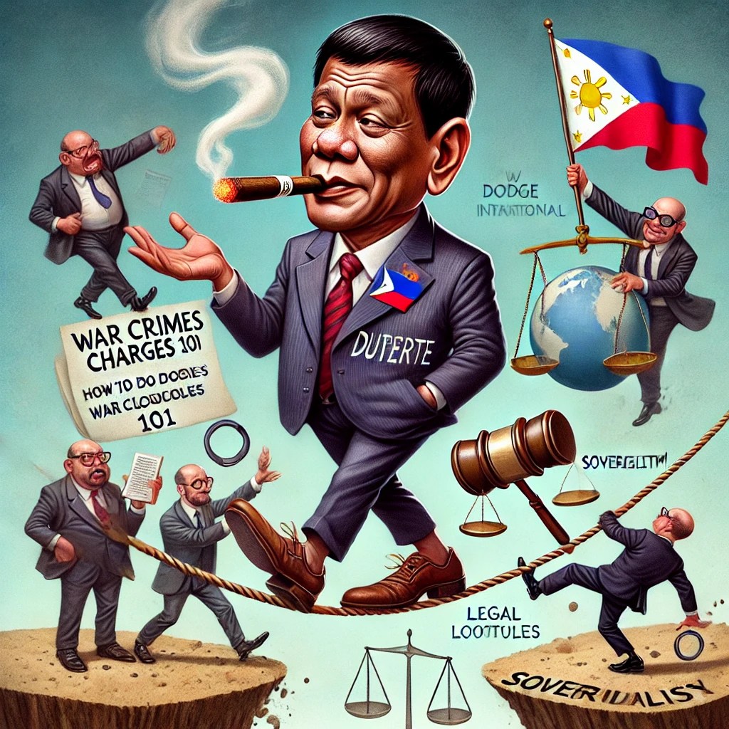 Duterte Hires Foreign Lawyers After Discovering Filipinos Can’t Defend the Indefensible