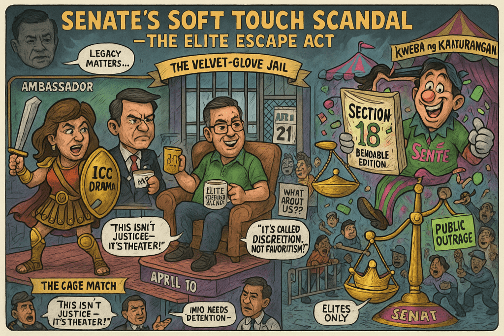 Senate’s Soft Touch Scandal: Lacanilao’s 48-Hour Free Pass Sparks&nbsp;Outrage