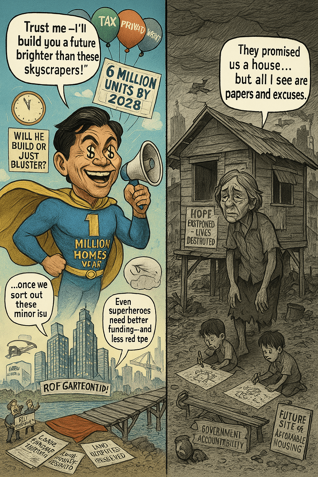 Concrete Dreams, Hollow Deeds: Marcos’ Housing Hope&nbsp;Entombed