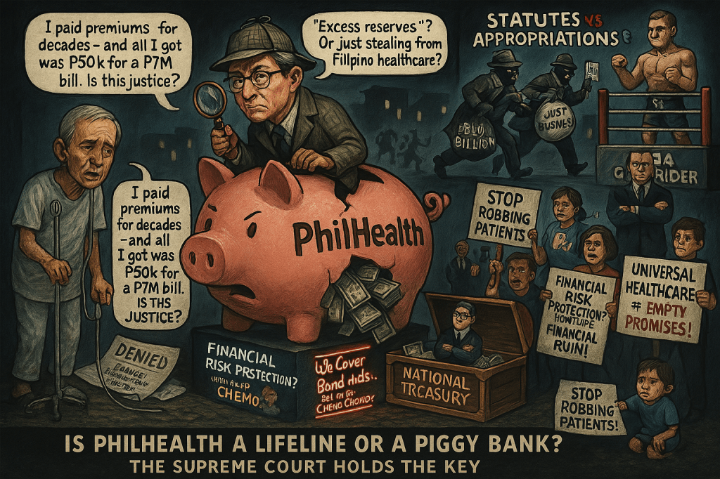 Congress Pulled a Heist on PhilHealth—and Justice Caguioa’s Ready to Call It a&nbsp;Crime