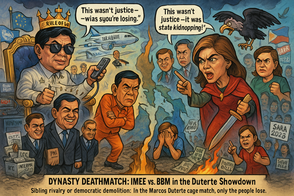 Sibling Rivalry, National Crisis: Imee vs. BBM in the Marcos-Duterte&nbsp;War&nbsp;