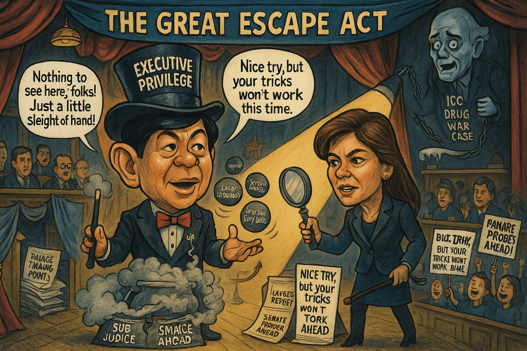 Duterte’s Hand-Off, Malacañang’s Cop-Out: Who’s Afraid of&nbsp;Imee?