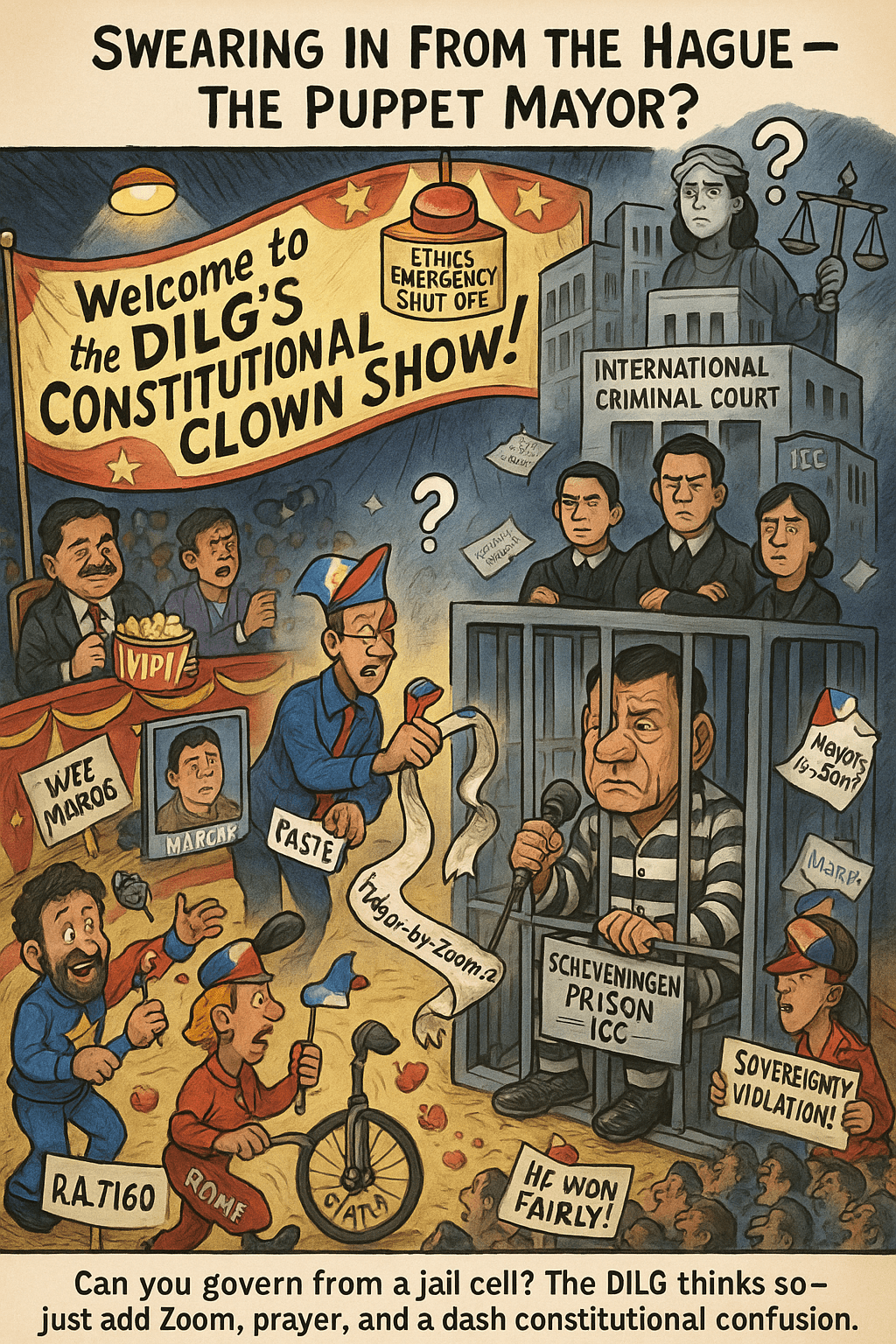 The DILG’s Hail Mary to Swear in Duterte: A Legal, Ethical, and Political&nbsp;Circus