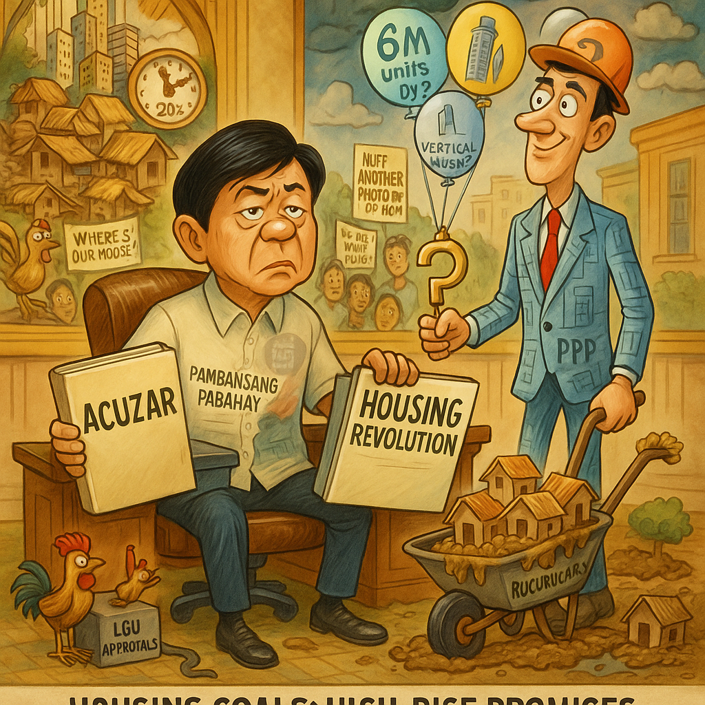 Marcos Must Decide: Keep Acuzar or Spark a Housing Revolution?