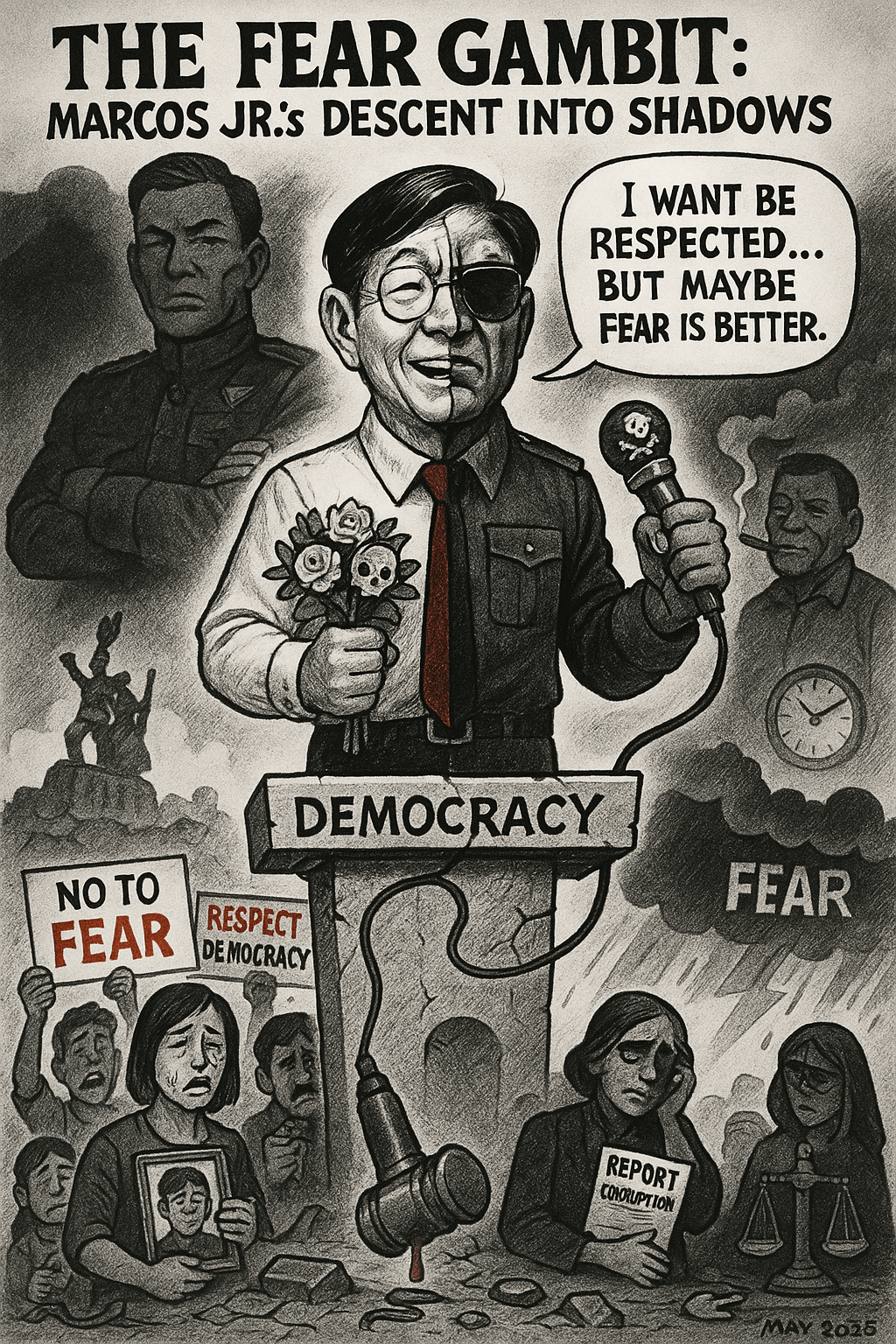 Marcos Jr.’s Chilling Gambit: Will Fear Crush the Philippines’ Fragile&nbsp;Democracy?