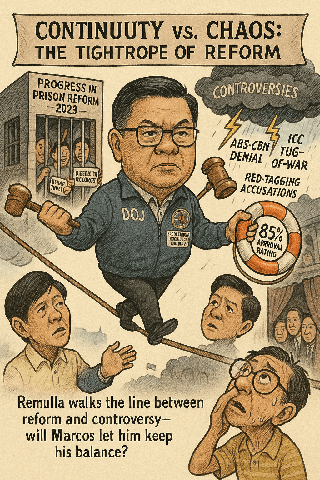 Why Marcos Should Keep His Justice&nbsp;Secretary