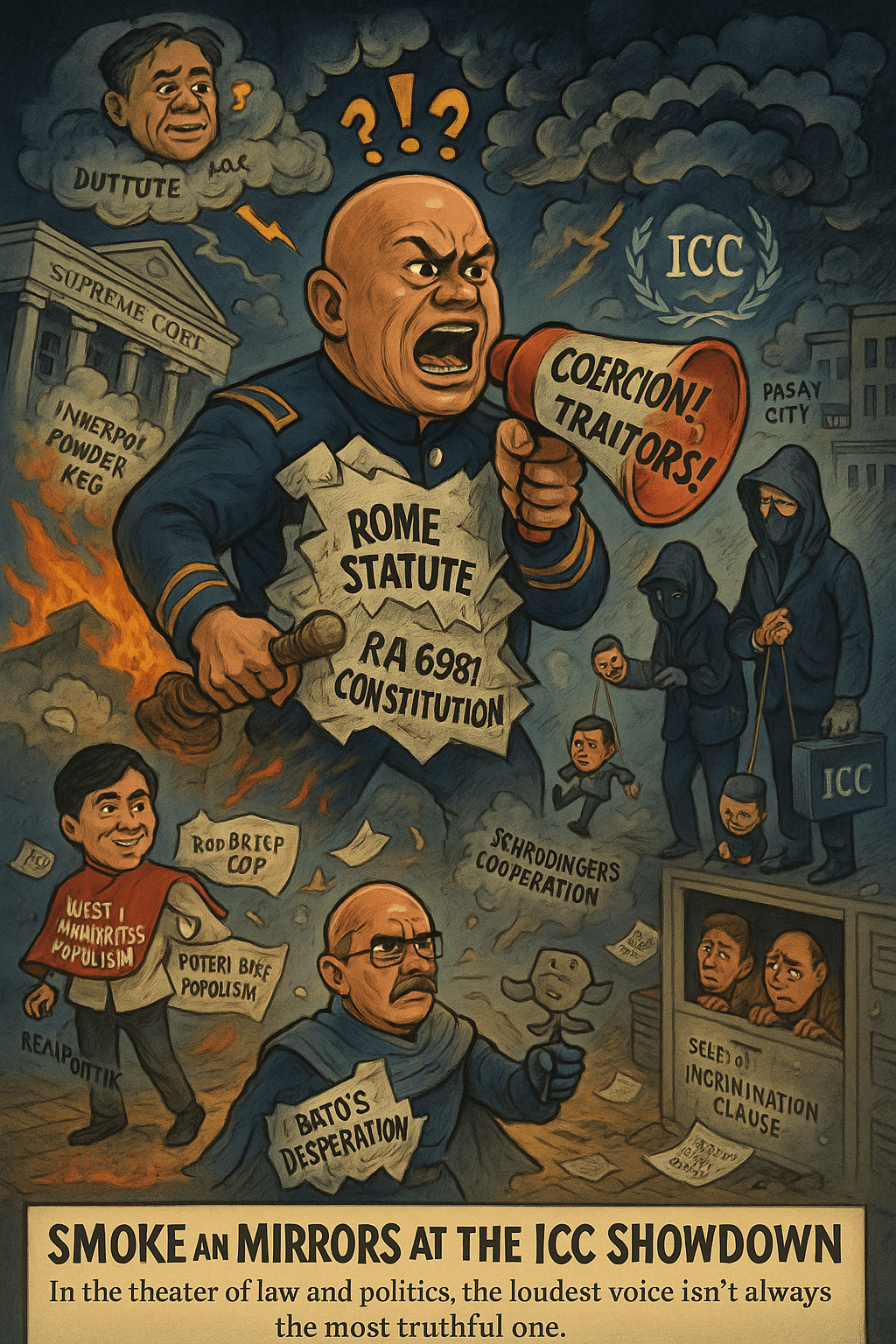 Bato’s Bluster: Legal Shield or Political Smokescreen for Duterte?