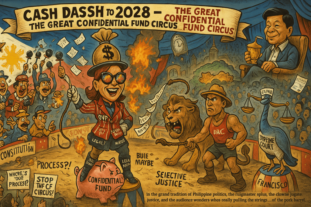 11 Days, P125M Gone: Duterte’s Cash Dash or a Setup for&nbsp;2028?