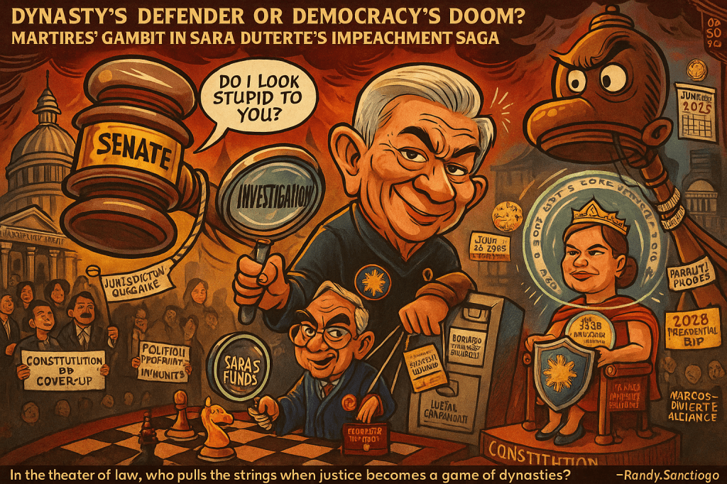 Dynasty’s Defender or Democracy’s Doom? Martires’ Gambit in Sara Duterte’s Impeachment&nbsp;Saga