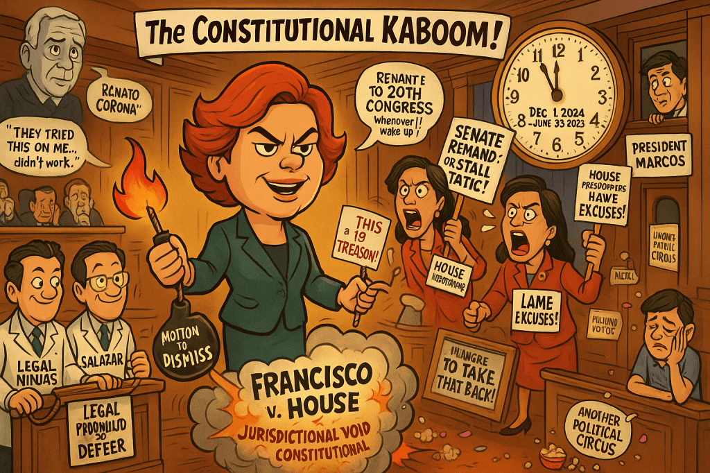 Legal Landmine: Is Sara Duterte’s Motion to Dismiss a Genius Stroke or a Constitutional&nbsp;Coup?