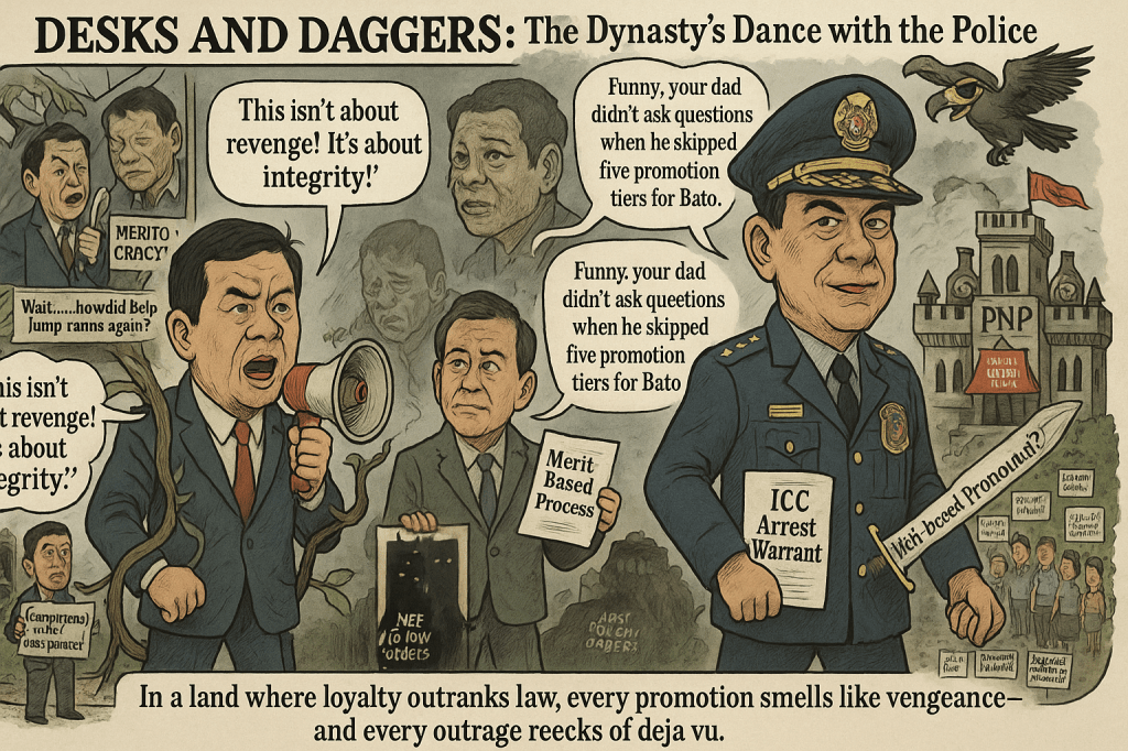 A Dynasty’s Desks and Daggers: Baste Duterte’s Clash with PNP Chief Torre Unveils a Legacy of&nbsp;Hypocrisy