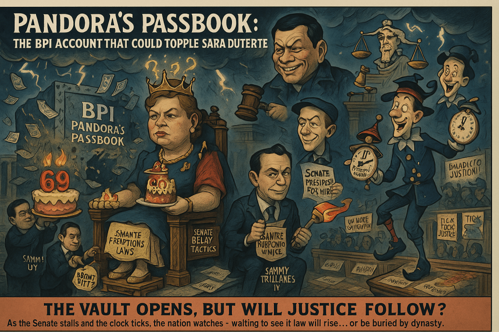 Pandora’s Passbook: The BPI Account That Could Topple Sara&nbsp;Duterte