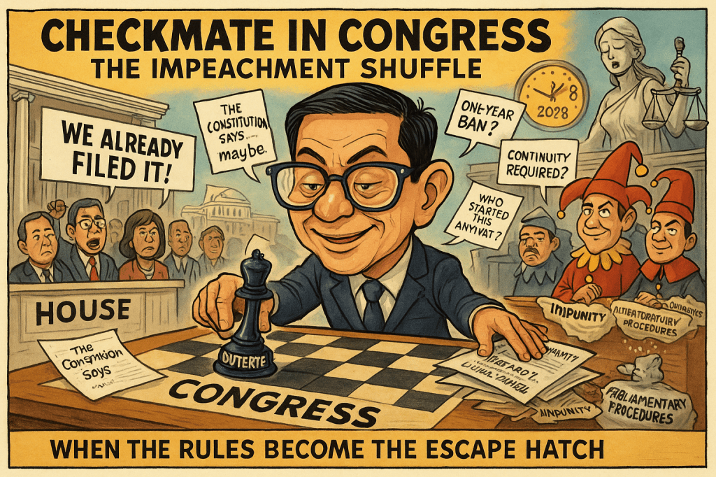 Escudero’s Gambit: Forcing the 20th Congress to Recommit or Kill Duterte’s&nbsp;Trial