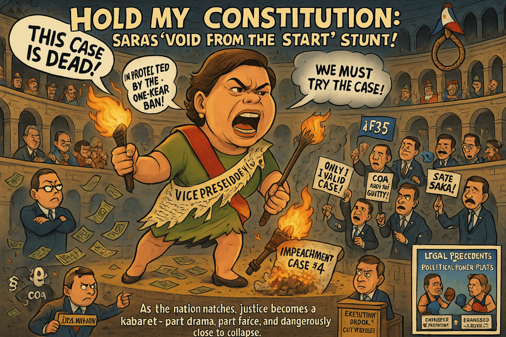 Sara Duterte’s Void Ab Initio Defense: A Constitutional Con or Last&nbsp;Stand?