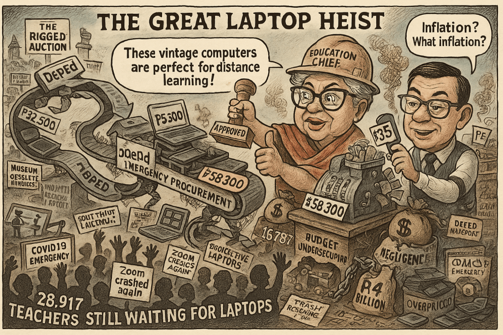 Obsolete Laptops, Outrageous Prices: Briones and Lao’s P2.4B Graft&nbsp;Nightmare