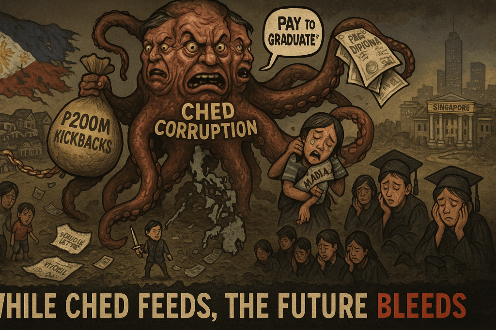 The Great Education Heist: How CHED’s Corruption Robs the Philippines’&nbsp;Future