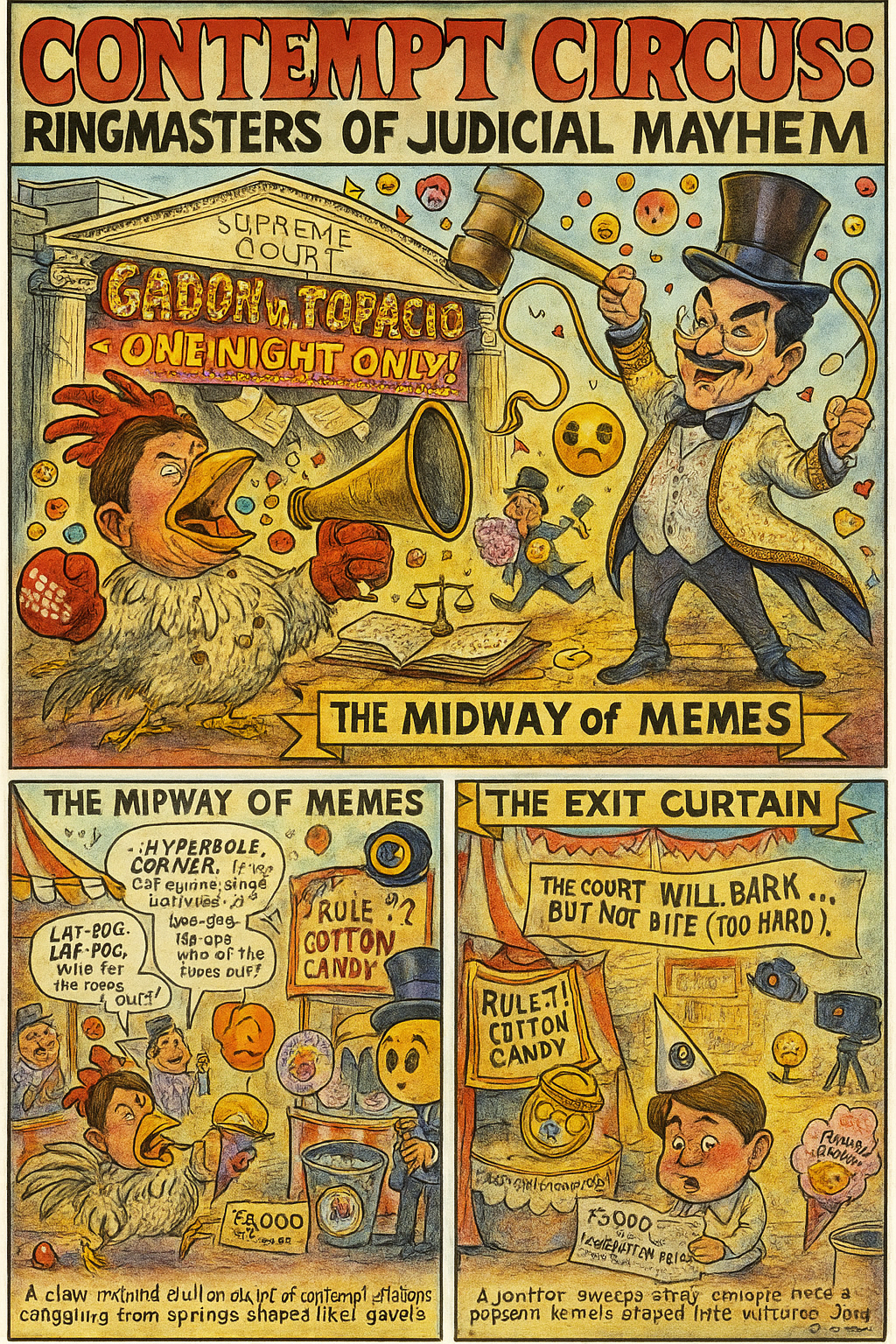 Gadon v. Topacio: A Contempt Circus at the Edge of Judicial&nbsp;Sanity