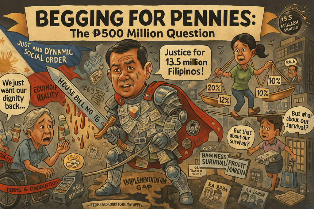 Begging for Pennies: Romualdez’s Bold Bid to Revolutionize Equity for Philippines’ Seniors and&nbsp;PWDs