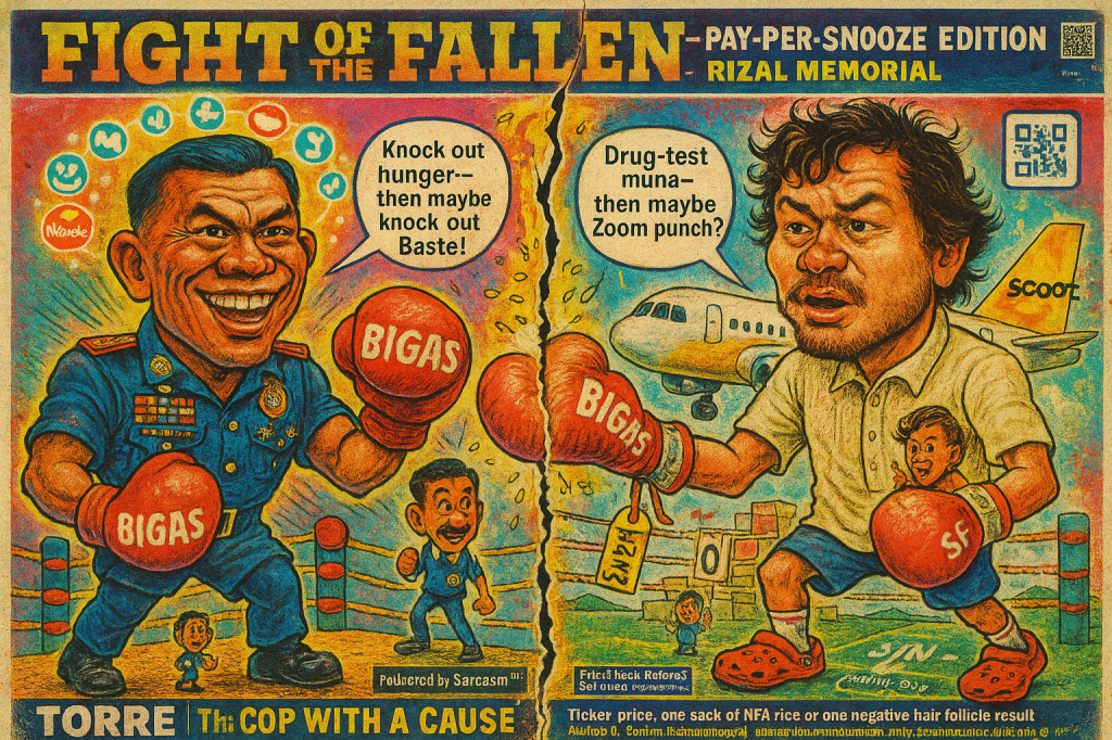 Torre’s Charity TKO vs. Baste’s Family Day Flop: A Political Pay-Per-Snooze