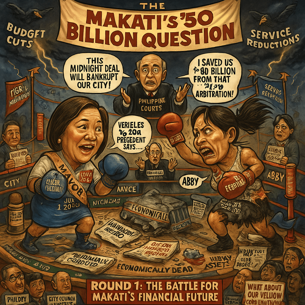 Abby’s P8.9B Legacy vs. Nancy’s Fiscal Fury: Makati’s Subway Settlement&nbsp;War