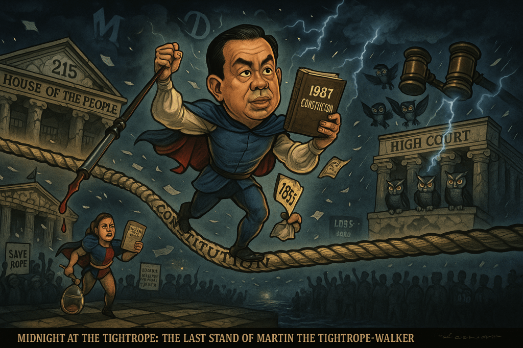 The Night the Constitution Trembled: Romualdez’s Defiant Stand in a Democracy on the&nbsp;Brink
