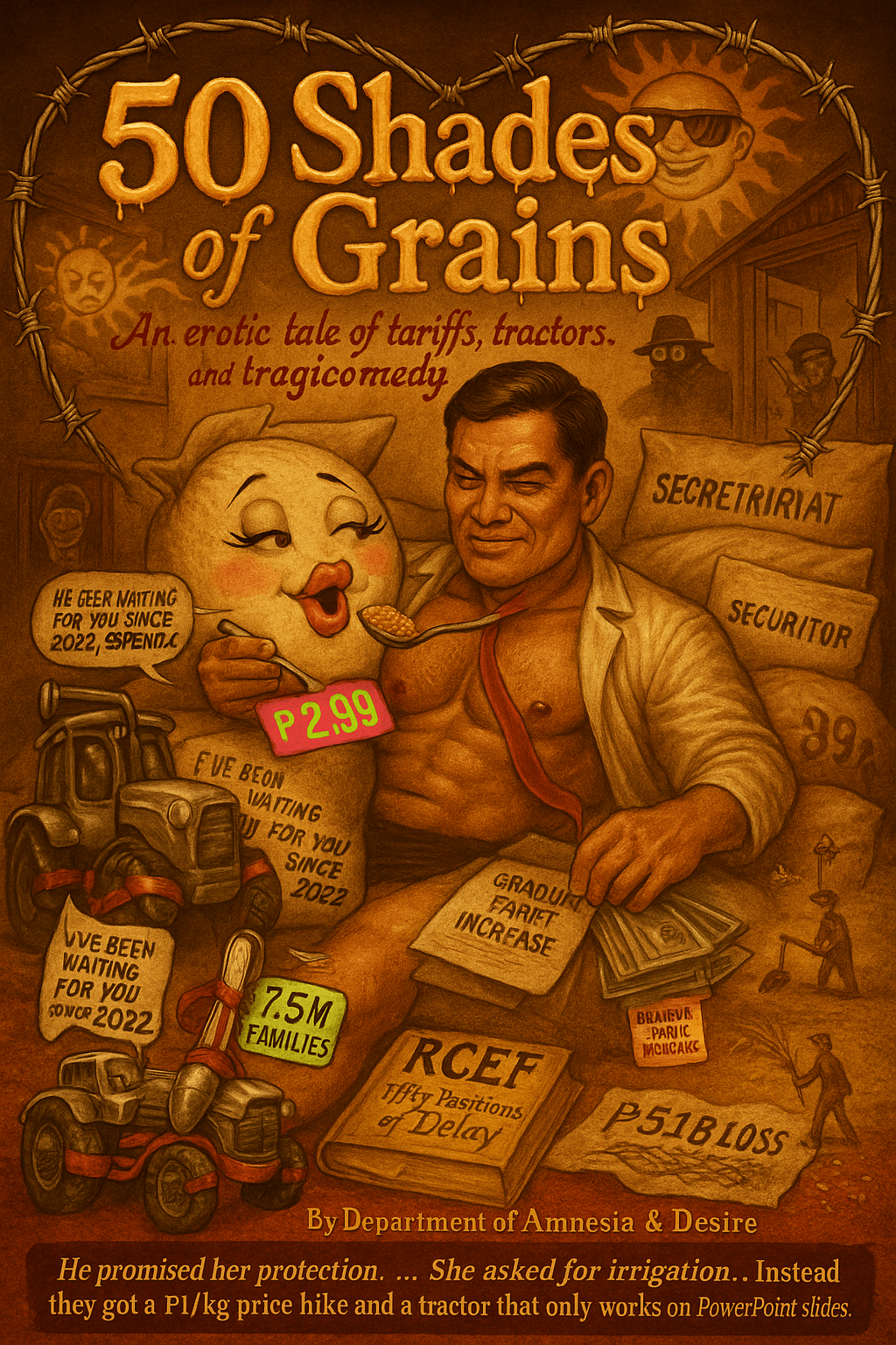 50 Shades of Grains: Erotic Fanfiction from the Department of&nbsp;Agriculture
