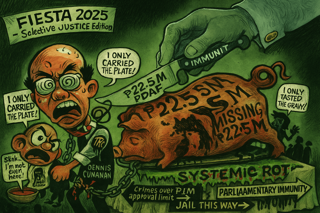 Pork Plunder’s Pawn: Why Cunanan Pays for Honasan’s Untouched&nbsp;Schemes