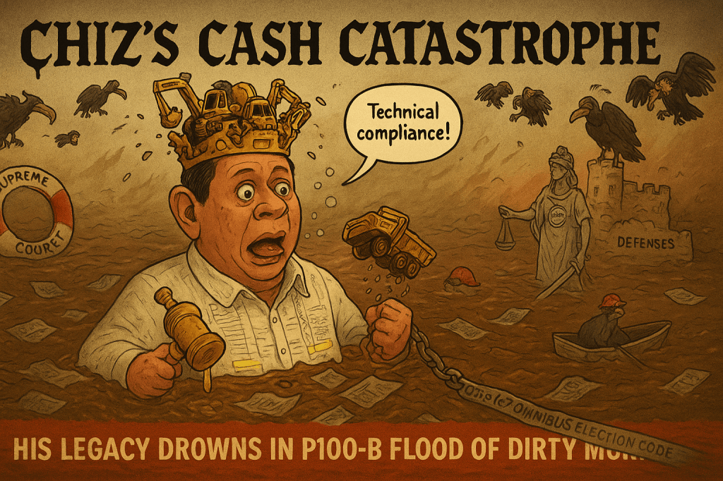 Chiz’s Cash Catastrophe: Escudero’s Flood of Dirty Money Drowns His&nbsp;Legacy&nbsp;