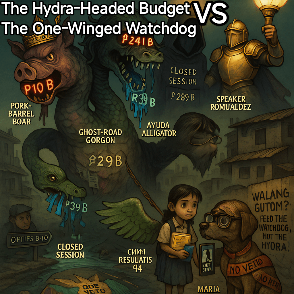 Romualdez’s Bold Play: Can Open Budgets Slay the Philippines’ Graft Hydra? 