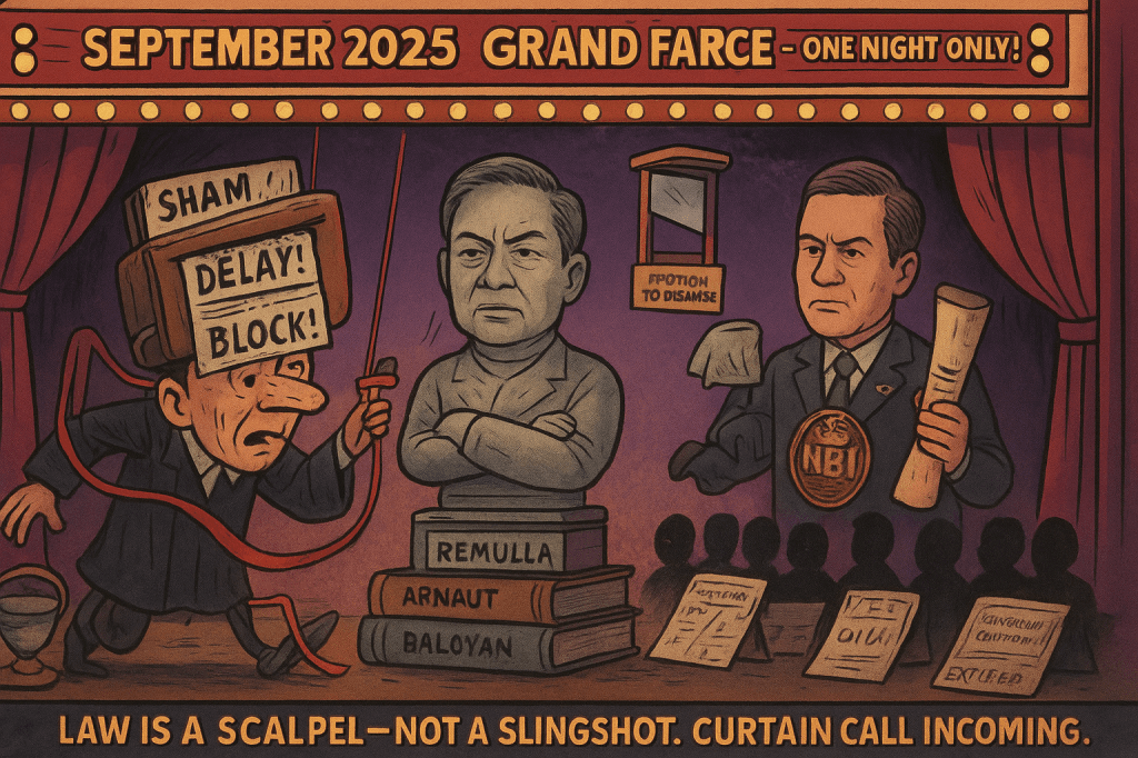 Topacio’s Last-Ditch Farce: A Sham Complaint to Block Remulla’s&nbsp;Triumph