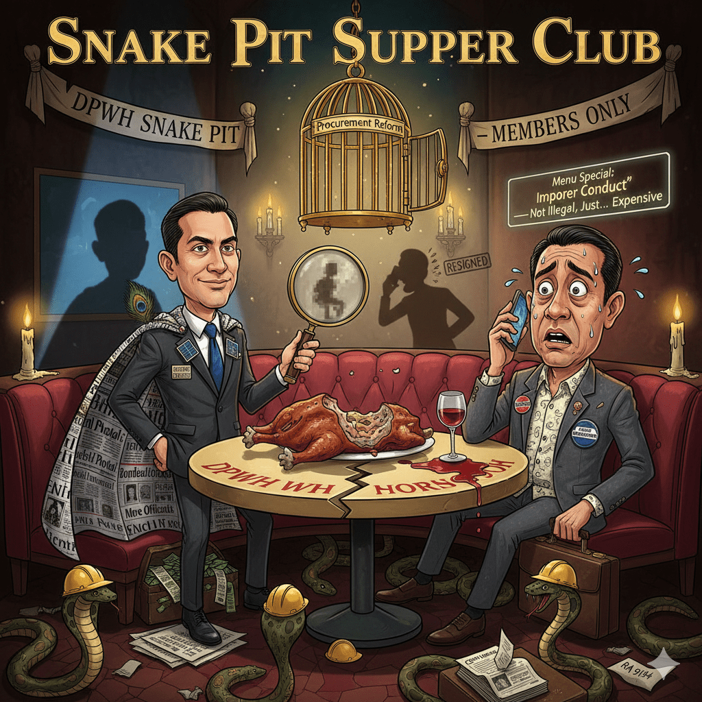 Leviste’s Bombshell vs. Dizon’s Blunder: The Great DPWH Snake Pit&nbsp;Showdown