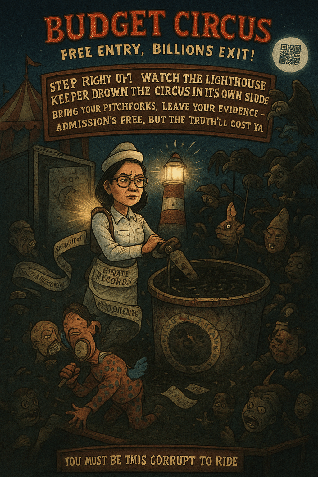 Floods of Fake News: Hontiveros Drowns the P3-Billion Budget&nbsp;Bullshit