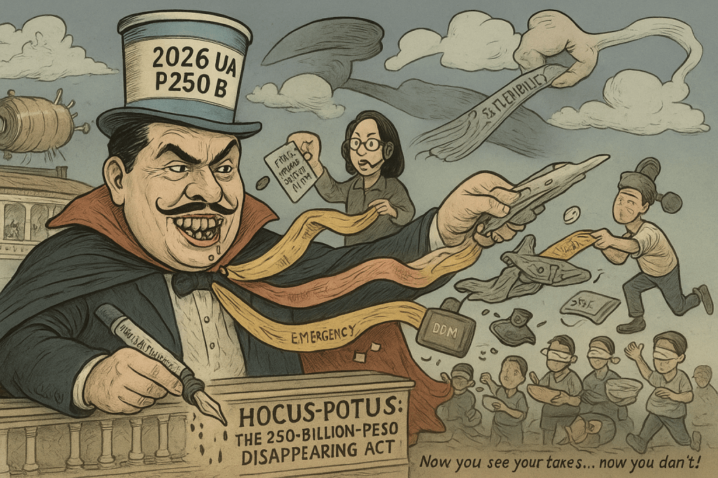 Malacañang’s Magic Money Pot: Unprogrammed Appropriations and the Art of Fiscal&nbsp;Sorcery