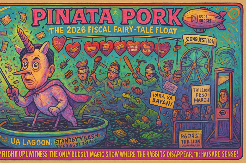 Marcos’ “Pristine” 2026 Budget: A Fiscal Fairy Tale Drowning in a Swamp of&nbsp;Scandal