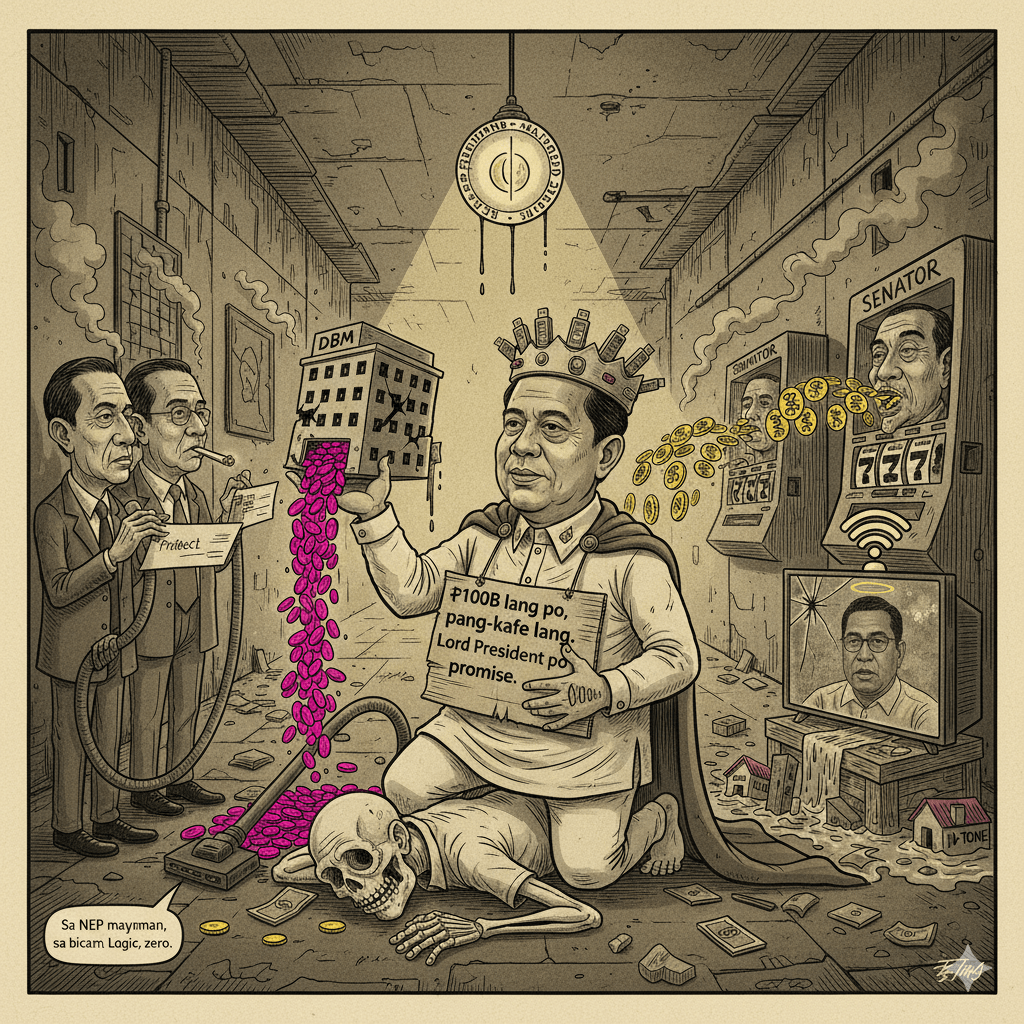 When the Most Powerful Man in the Philippines Reportedly Became a Bicam Tambay Asking for ‘Pang-Proyekto Lang&nbsp;Po’