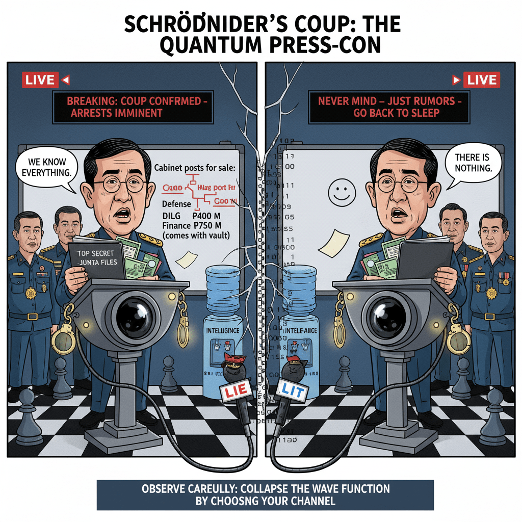 The Phantom Junta That Can Talk, Bribe, and Disappear All at&nbsp;Once