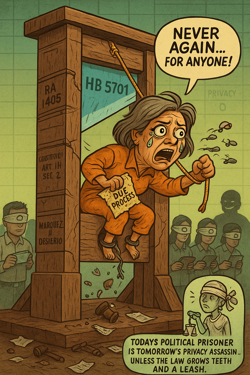 From Jailbird to Bank-Breaker: De Lima’s Revenge on&nbsp;Privacy