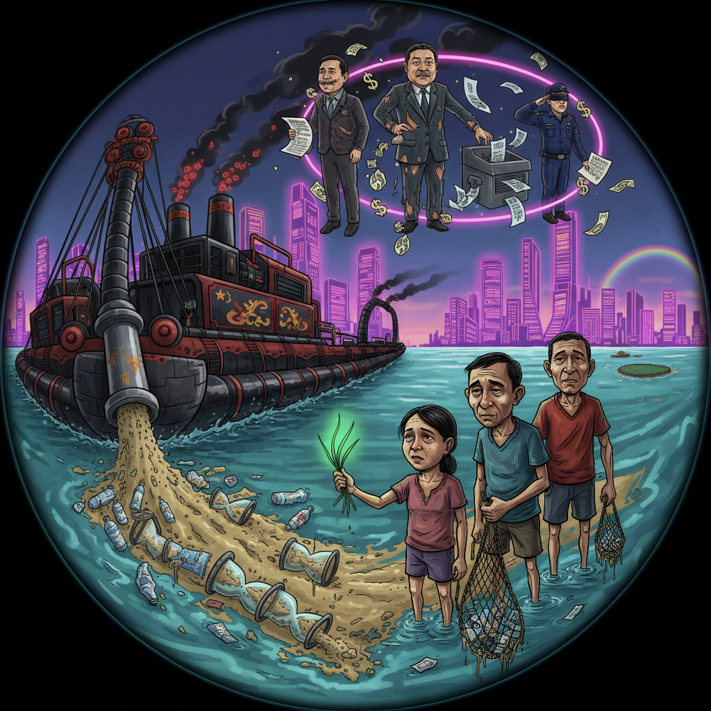 THE GREAT ZAMBALES SAND HEIST: How Beijing’s Blacklisted Dredger Is Vacuuming Our Sovereignty, One Grain at a&nbsp;Time