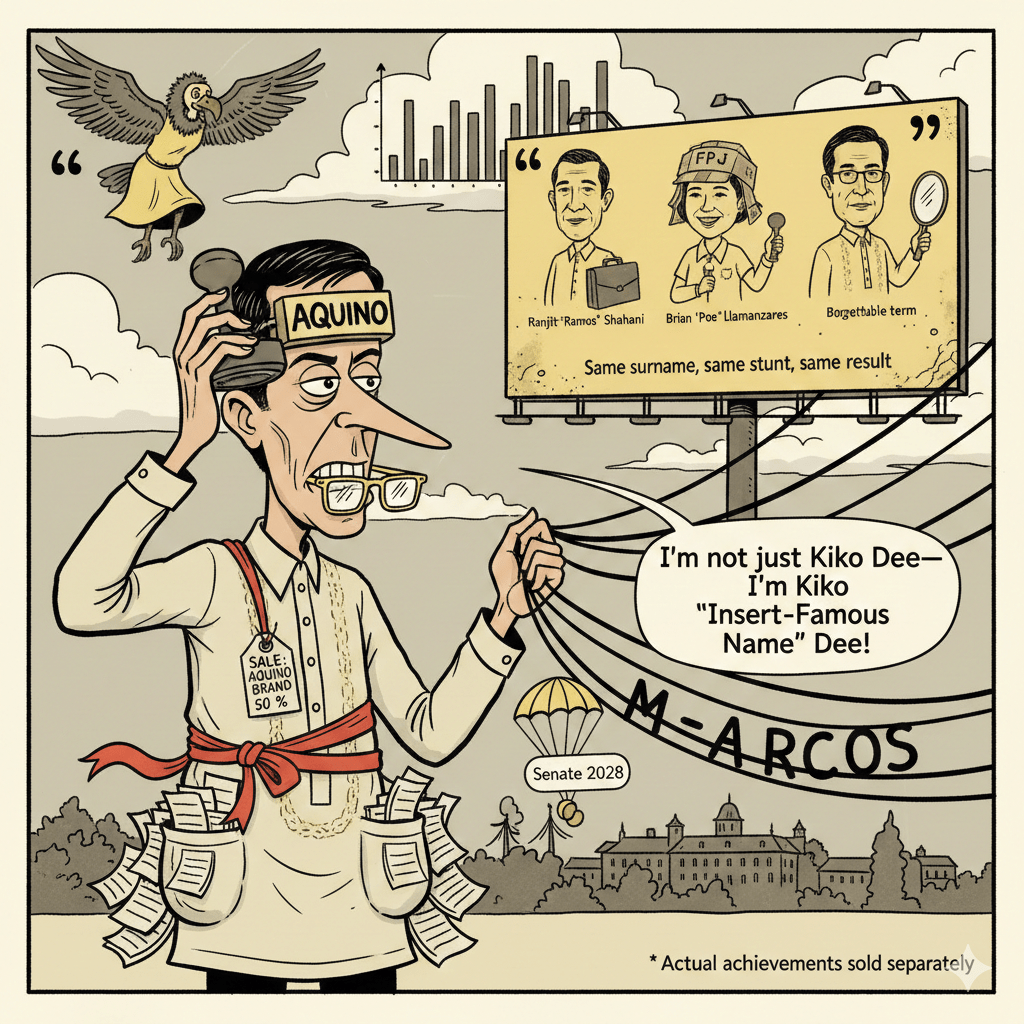 Kiko Aquino Dee Nothing More but a Political&nbsp;Opportunist