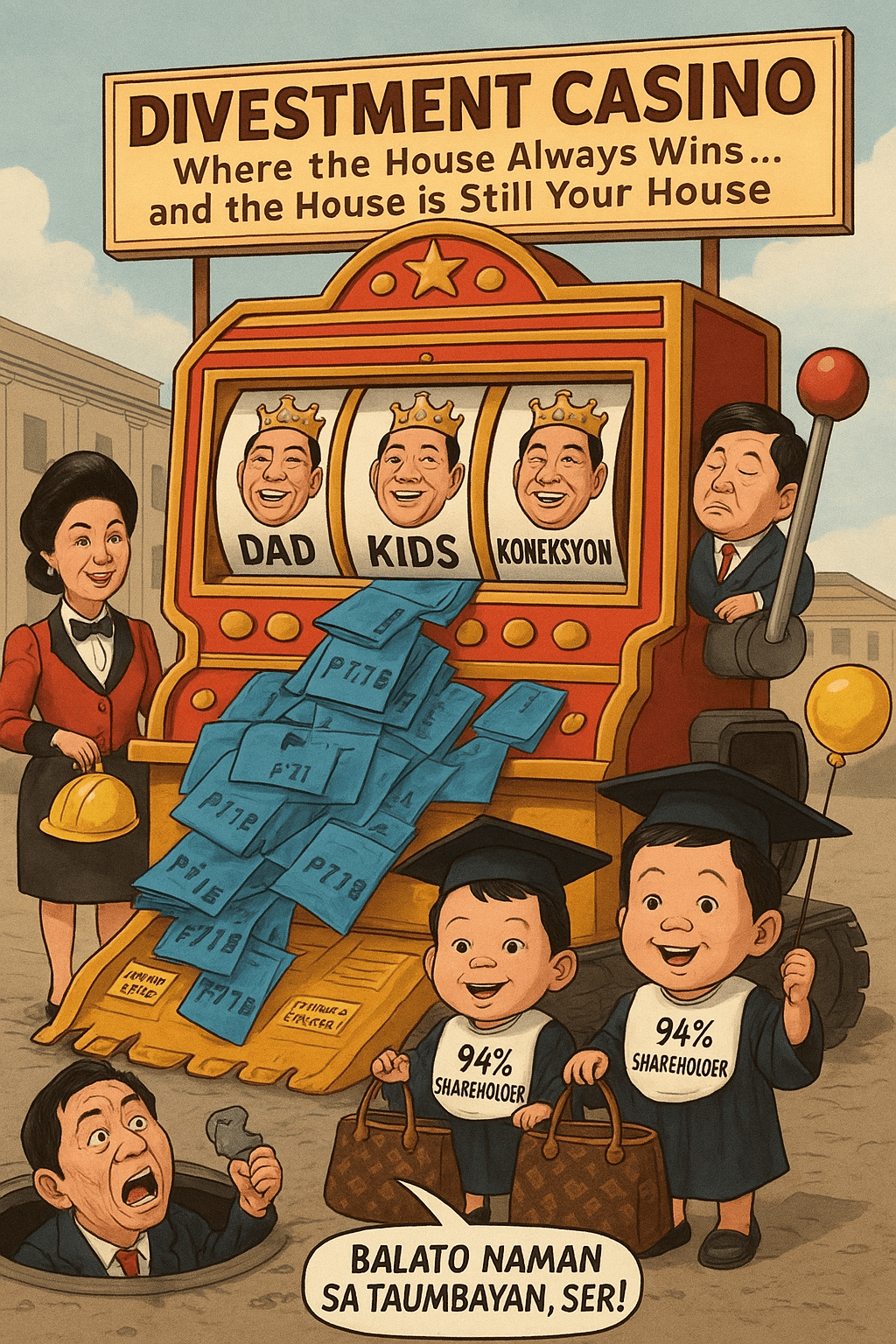 Tengco’s Triple-A License to Print Billions: When “Divesting” Means Handing the Keys to Your Kids and Cashing the&nbsp;Checks