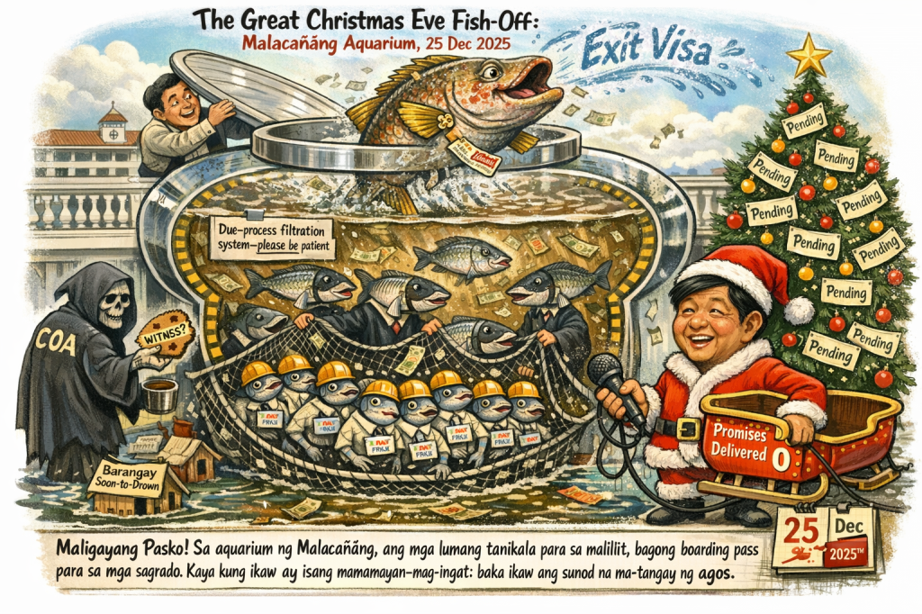 Merry Christmas from Malacañang: The Big Fish Got Away&nbsp;(Again)