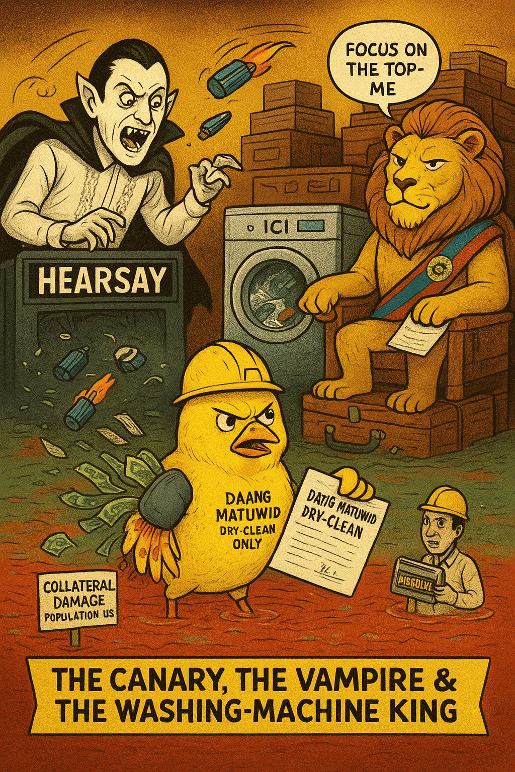 Rogelio Singson vs. The Apex Predator: Spoiler — The Canary&nbsp;Lost