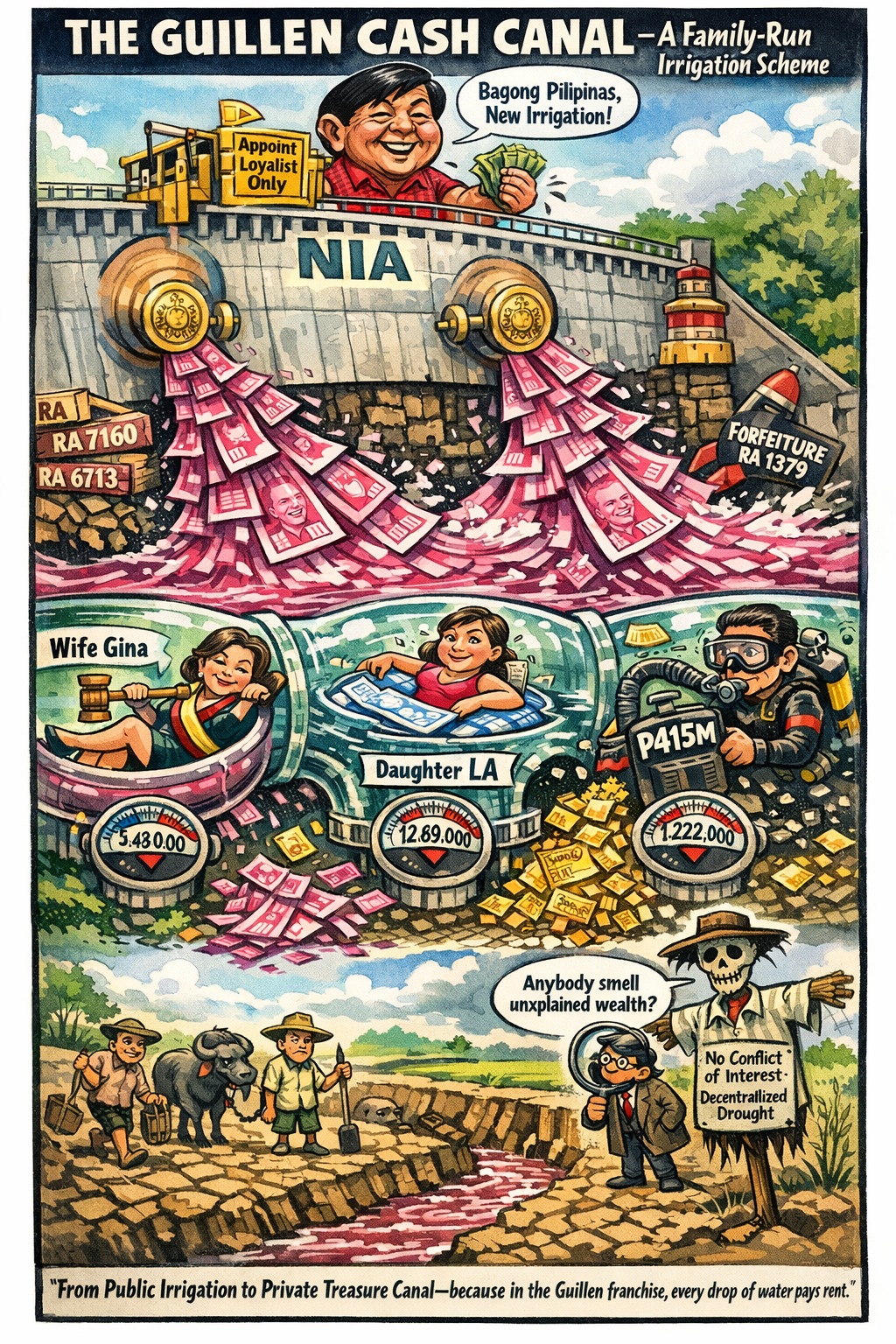 Solid North, Solid Graft: Marcos Loyalist Plants Family Firms in the Nation’s Cash&nbsp;Canal