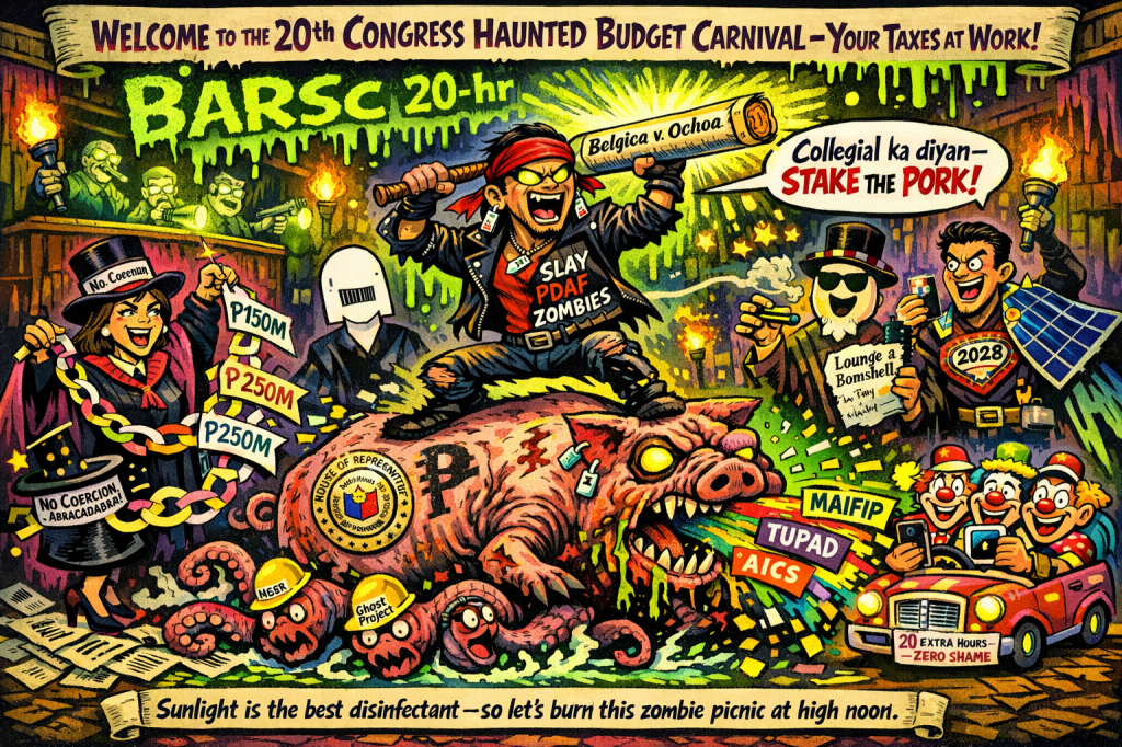 ₱6.7-Trillion Temptation: The Great Pork Zombie Revival and the “Collegial” Vote-Buying&nbsp;Circus