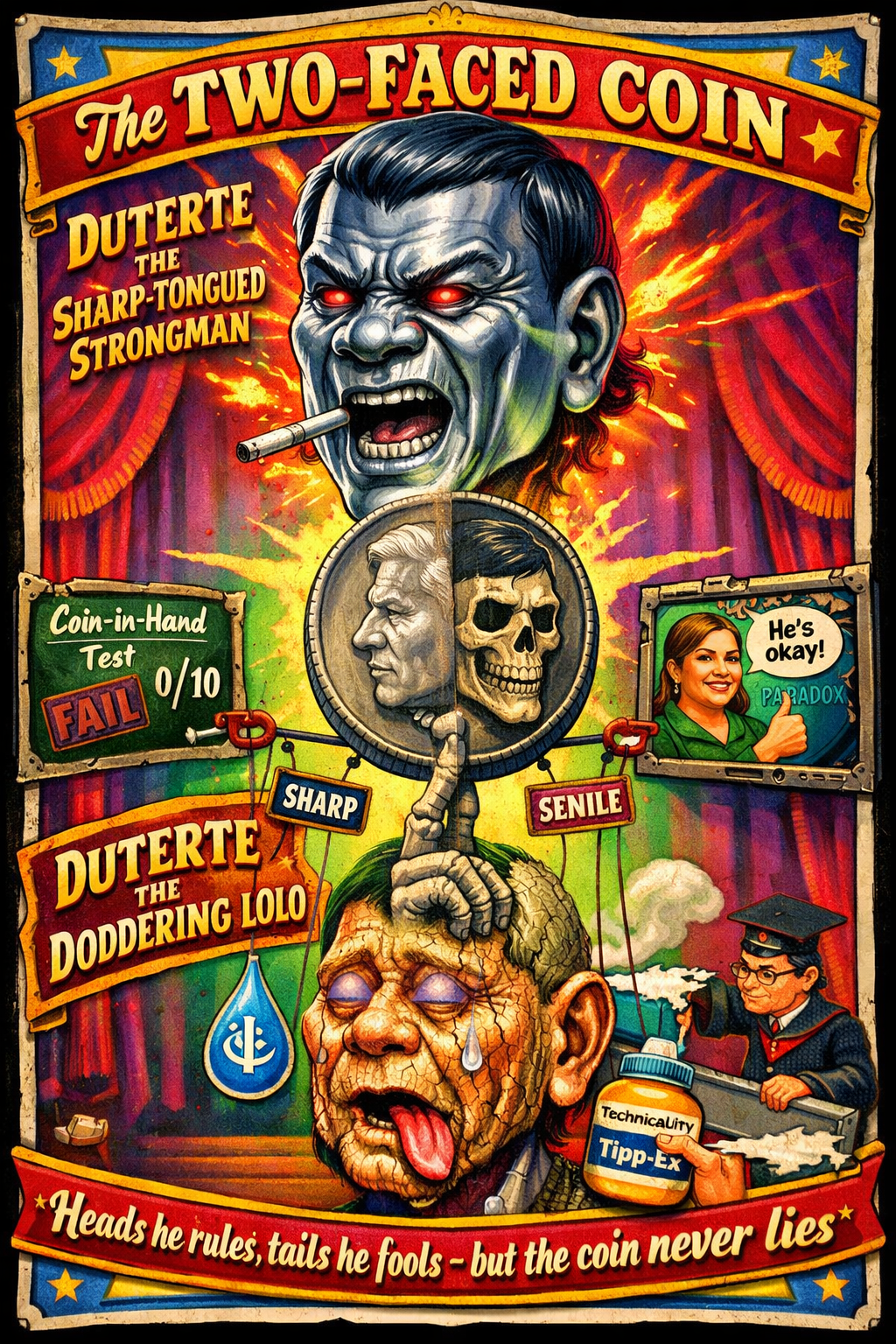 Sara Says He’s Sharp, Tests Say He’s Faking: The Duterte Family’s Memory Paradox&nbsp;Explodes