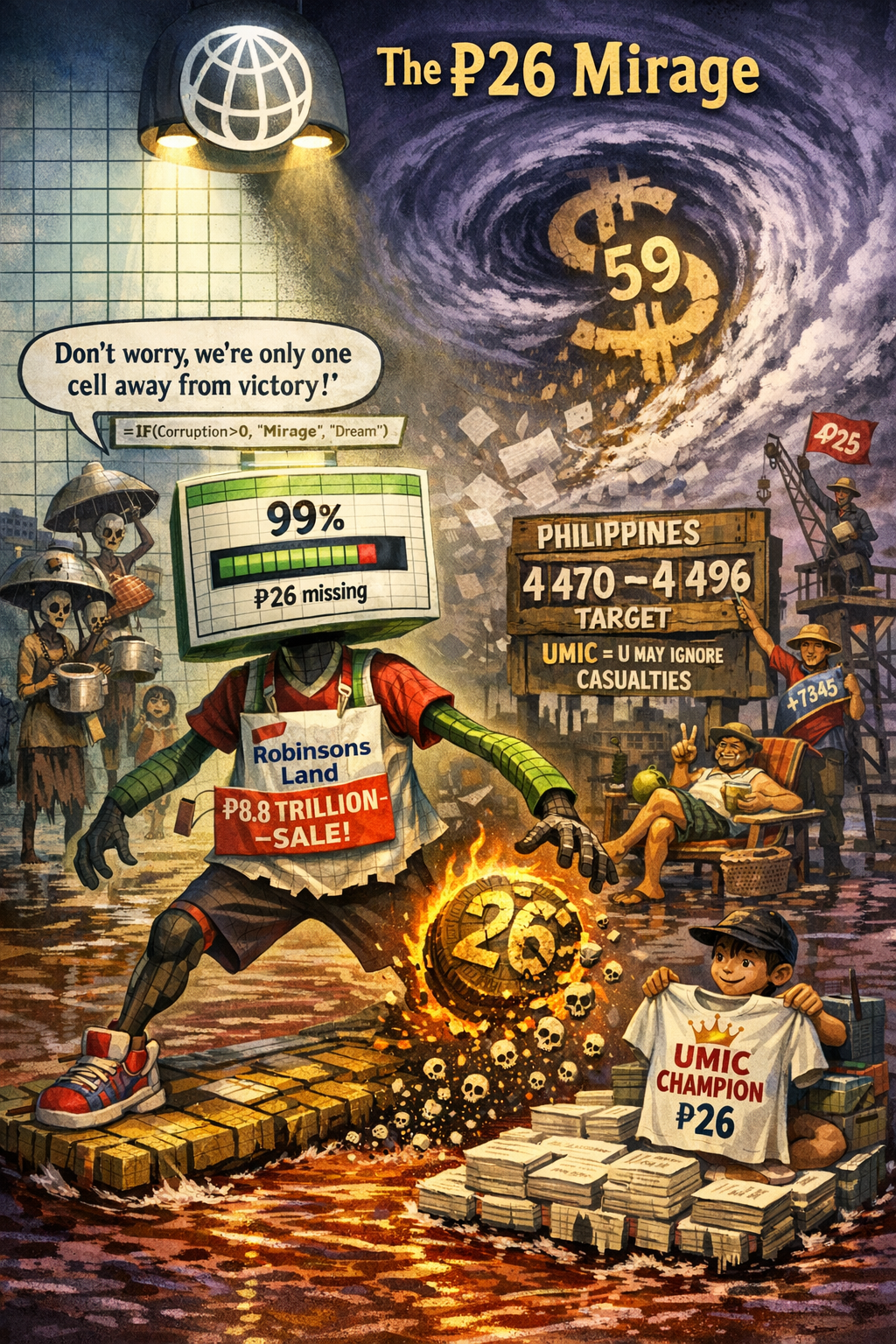 Frederick Go’s Excel Wet Dream: Chasing a World Bank Checkbox While the Peso Tanks and Billions&nbsp;Vanish